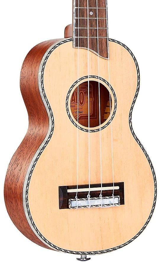 Mahalo Mp1 - Ukelele Soprano Tapa Sólida Con Funda MP1