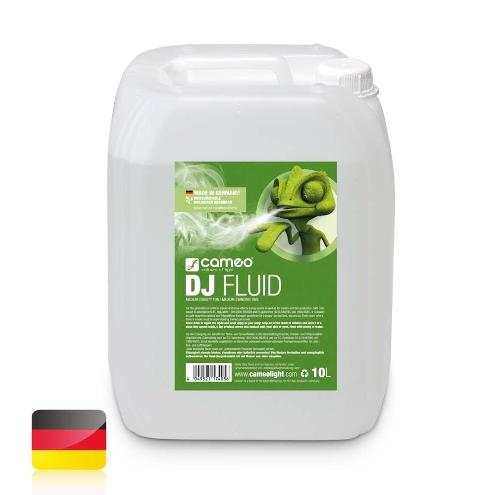 Cameo DJ FLUID 10L. Liquido para maquina de Humo DJ FLUID 10L Liquido para maquina de Humo