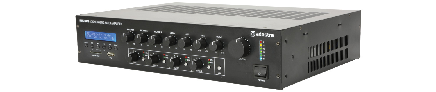 ADASTRA RMA244V Amplificador Línea 100V RMA244