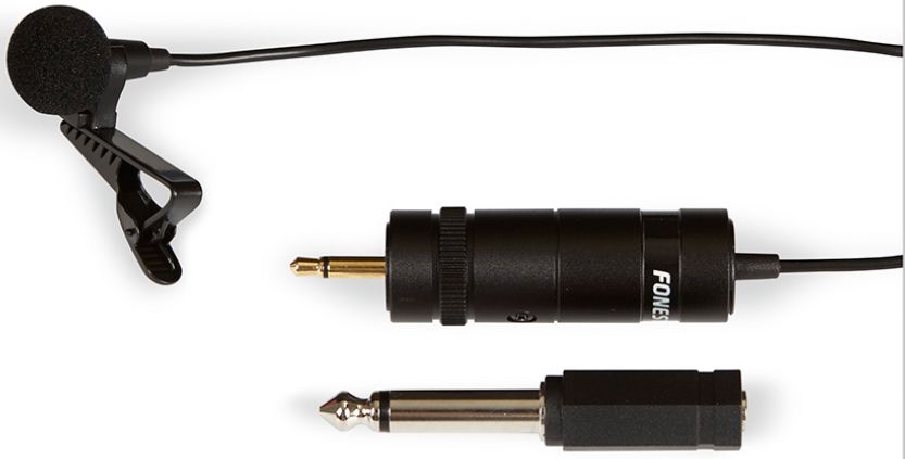 Fonestar FCM-400 Micrófono de solapa con adaptador FCM-400