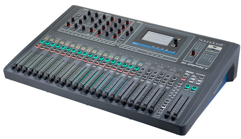 SOUNDCRAFT SI IMPACT Mesa Digital 32 entradas 32 salidas SI IMPACT