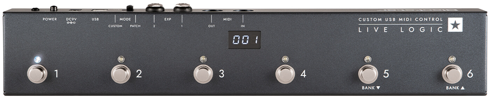 Blackstar Live Logic Midi Controller Live Logic