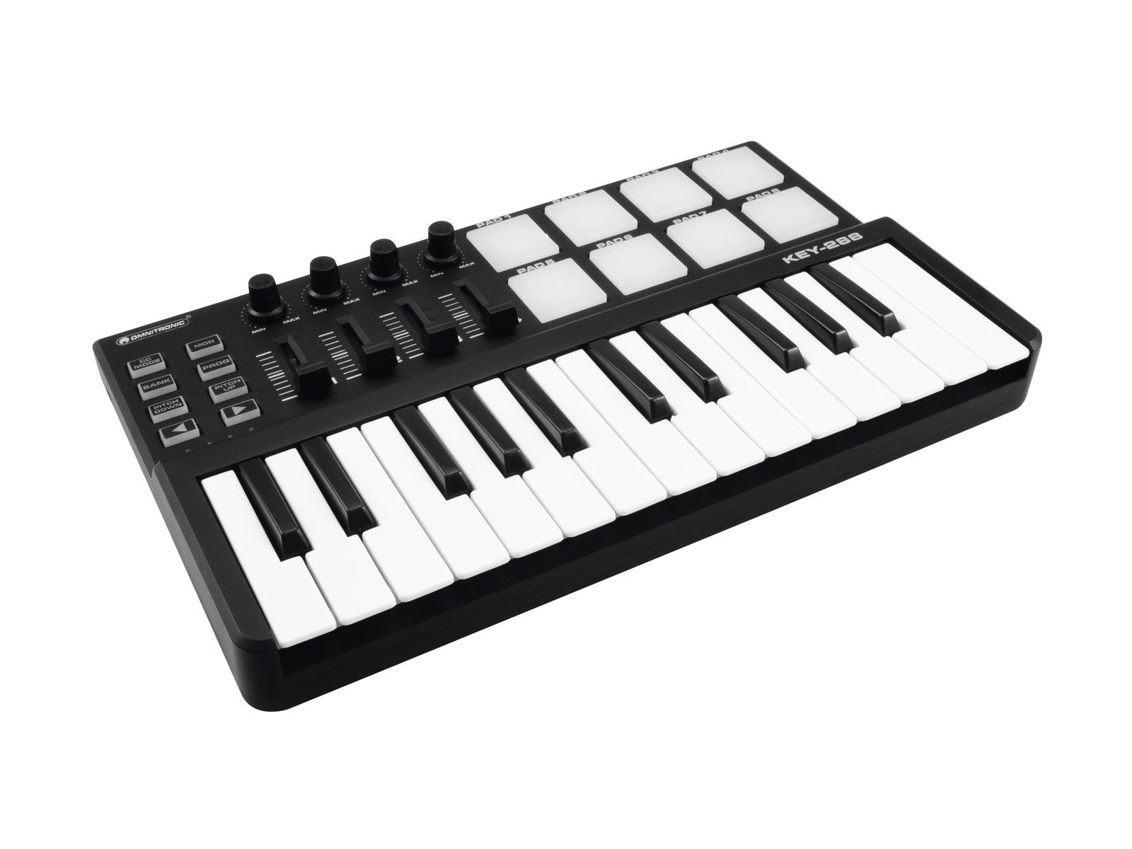 Omnitronic KEY-288 Controlador MIDI KEY-288