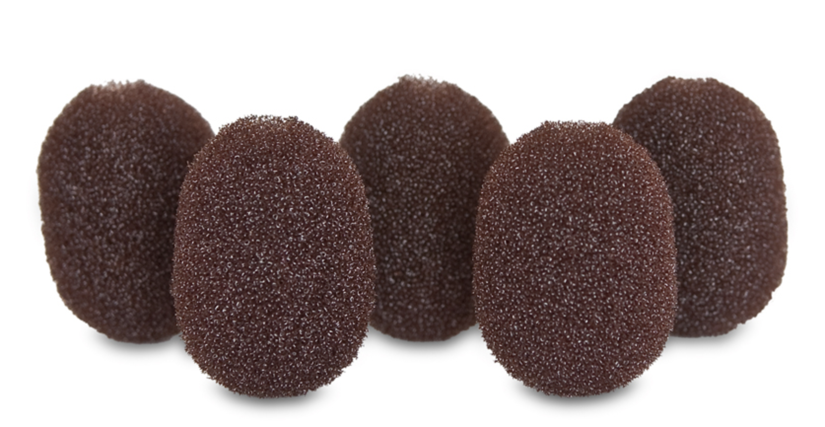 Rycote Lavalier Foam 5 Pack Brown Espuma para Micrófono de Lavalier Marron Lavalier Foam 5