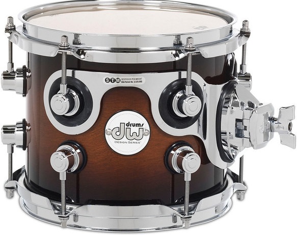 Drum Workshop DDLG0708STTB Tom 8 Pulgadas Design Tobacco Burst DDLG0708STTB