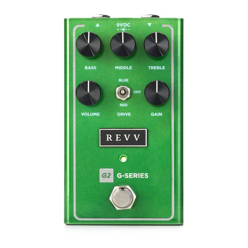 Revv G2 V2 - Preamp/Overdrive, Green Channel RV-G2V2
