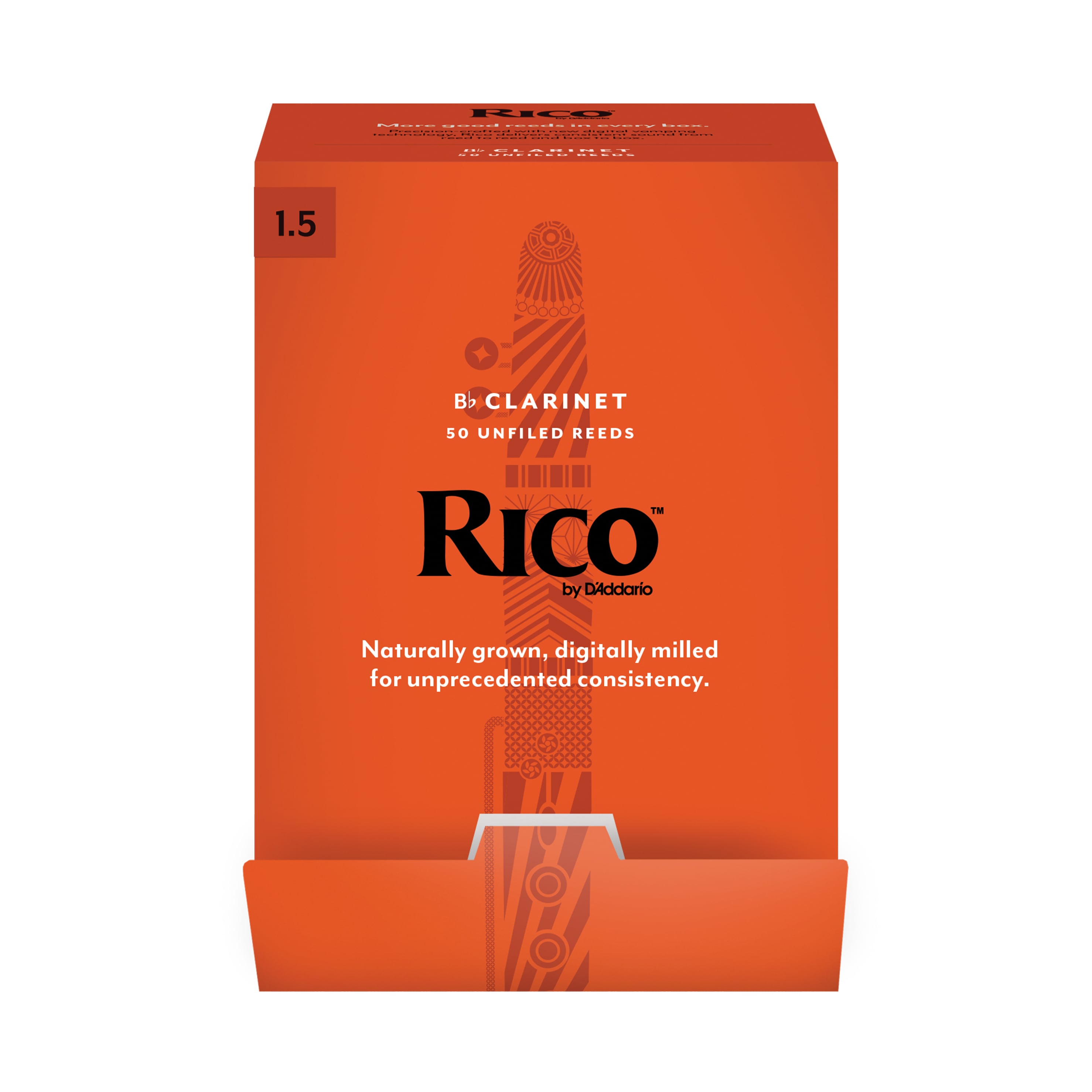 D´addario Rico, Bb Clar #1.5, B50 Sealed RCA0115-B50