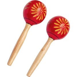 Peace RH-20 Maracas de madera (par) RH-20
