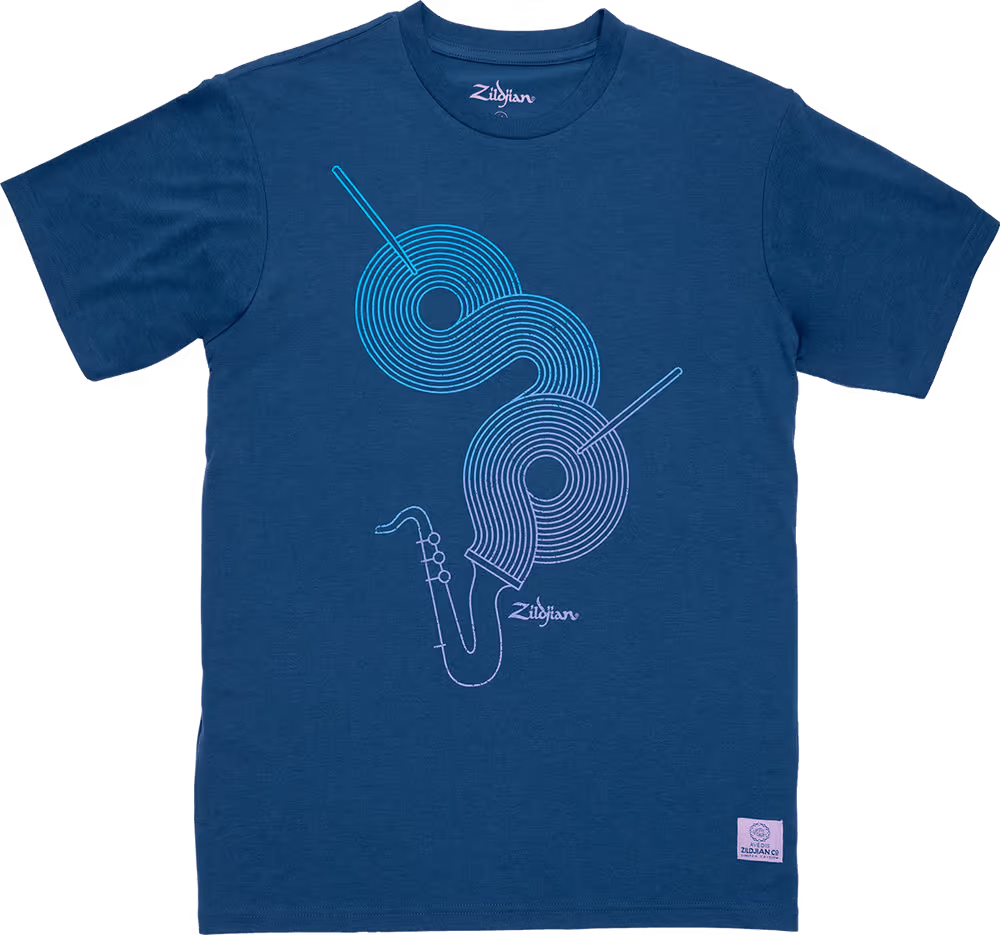 ZILDJIAN Camiseta Le 400Th Ann Jazz - S YZILZAT0071-LE