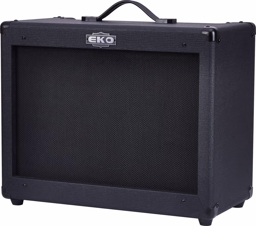 EKo MEKG-BS50 Amplificador Guitarra Combo Bs50 Black Stealth Reverb 1 X MEKG-BS50