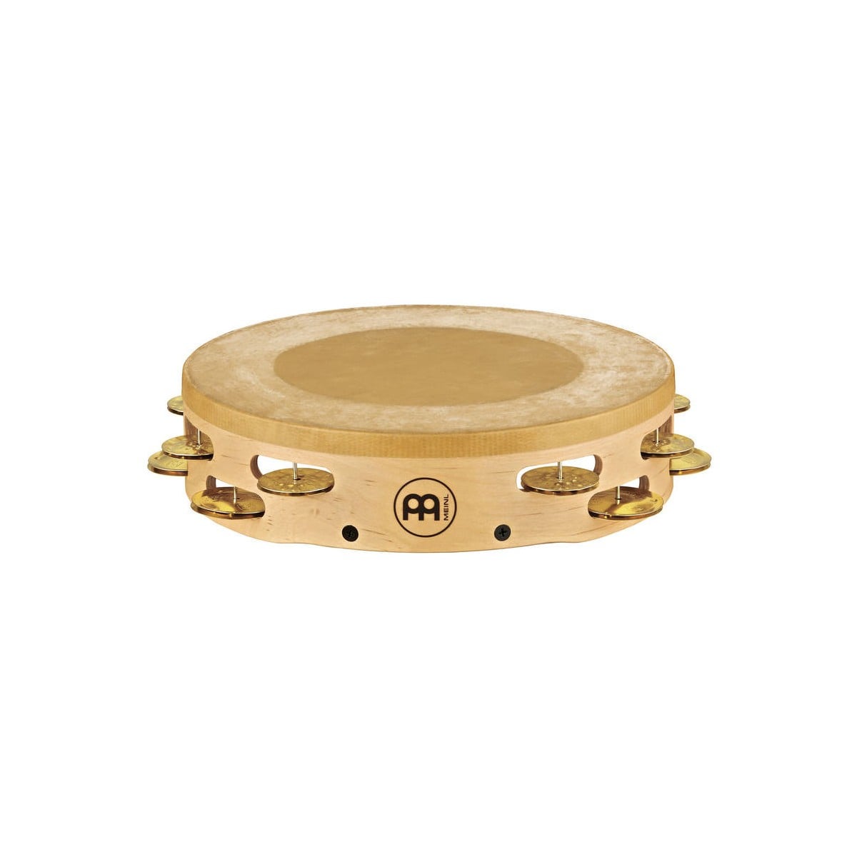 Meinl AE-MTAH2B Pandereta 2 Filas Natural AE-MTAH2B