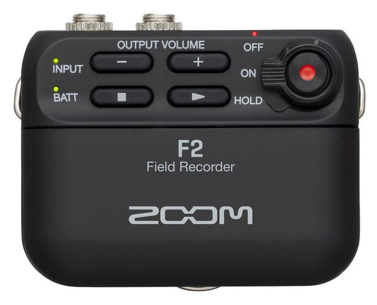 Zoom F2 Grabador de Campo con Micrófono Lavalier F2 Blk