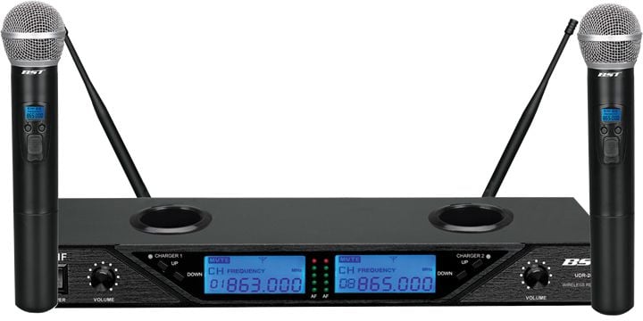 BST UDR208 Set Inalámbrico 2 Canales UHF UDR-208