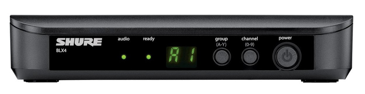 SHURE BLX4E K3E Receptor Inalámbrico BLX4 de Superficie 606-630MHz BLX4E K3E