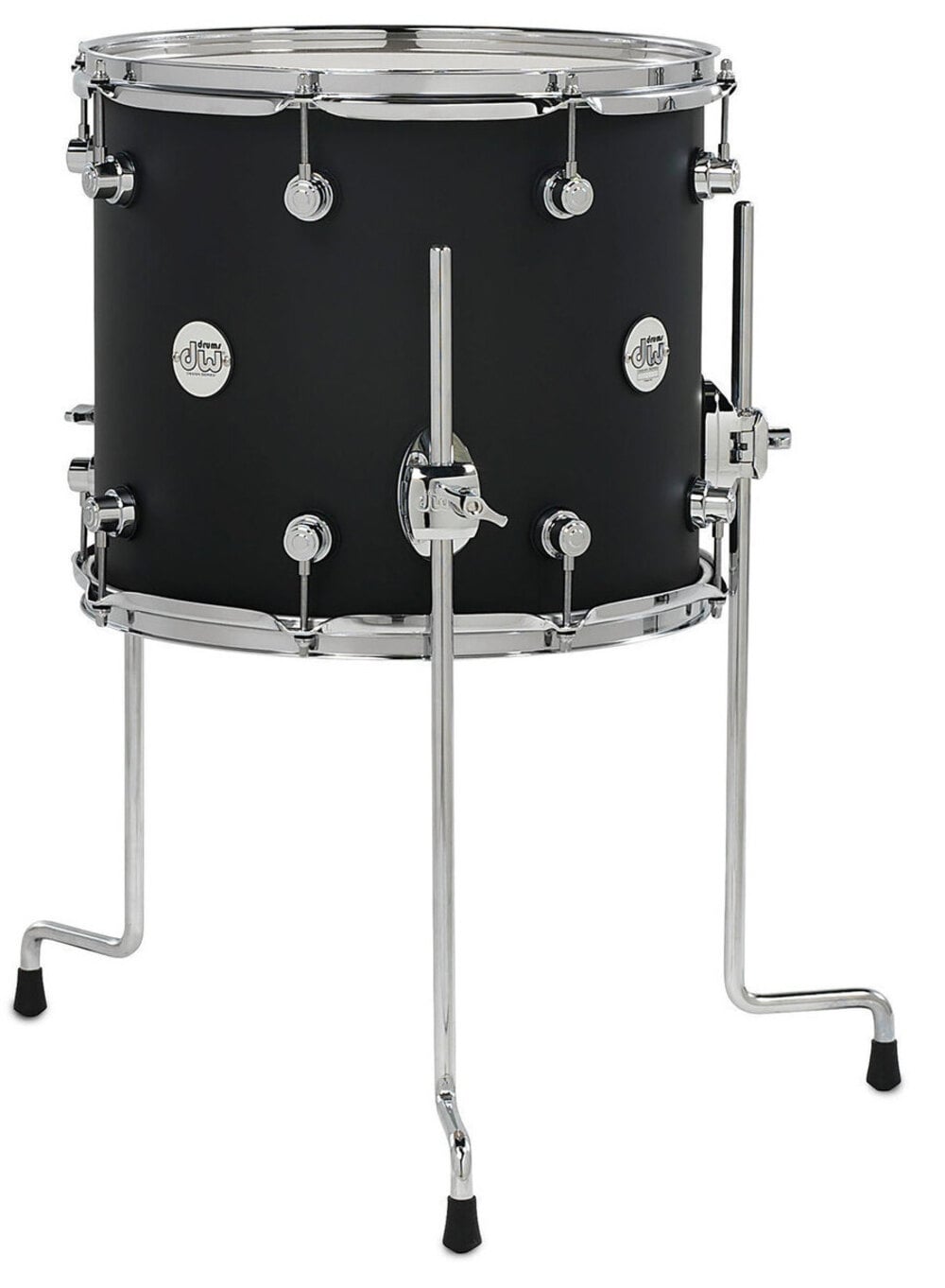Drum Workshop DDLG1214TTSG Tom Base Design Steel Gray DDLG1214TTSG