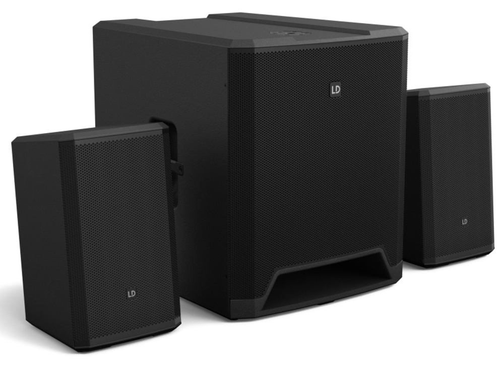 Ld systems DAVE 18 G4X - Sistema de Sonido PA Activo 2,1 Compacto DAVE 18 G4X