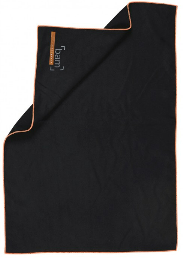 Bam CC-0001 Gamuza de Microfibra 30 x 40 cm Negra CC-0001