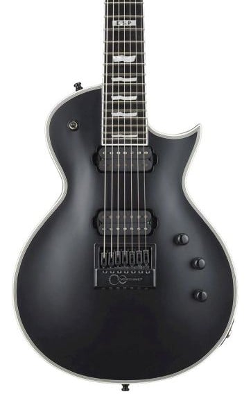 ESP EII E-II Eclipse 7 Evertune BLKS Guitarra Eléctrica E-II ECLIPSE-7 EVERTUNE BLKS +