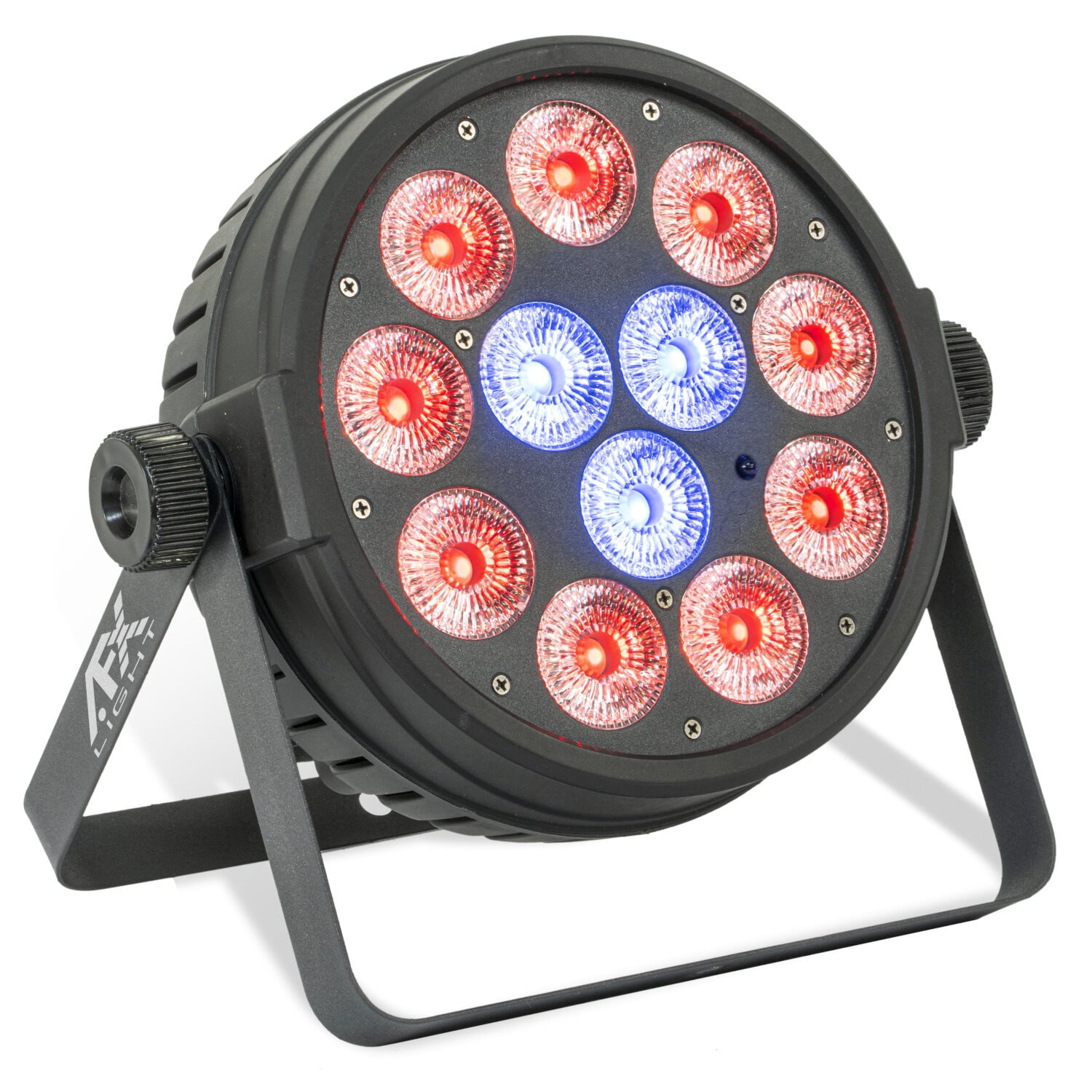 AFX CLUB-MIX2 Pard Led RGBW PAR 12x12w LED RGBw CIRCLE CONTROLLABLE INDIVIDUAL