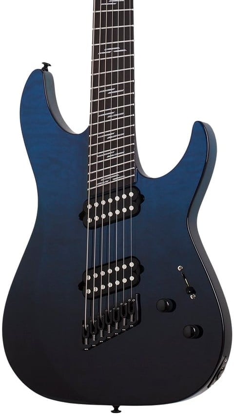 Schecter Reaper 7 Elite MS Deep Blue Ocean DBO Guitarra Eléctrica REAPER-7 ELITE MS DEEP BLUE OCEAN DBO