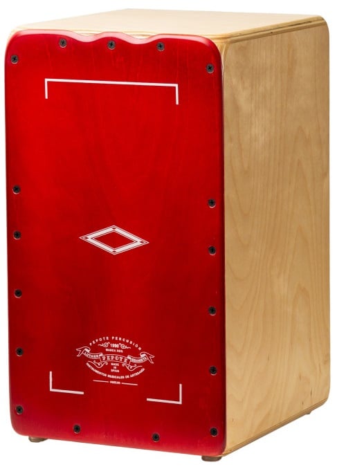 Pepote Cadete (8 a 12) Rojo Cajón Flamenco Cadete (8 a 12) Rojo