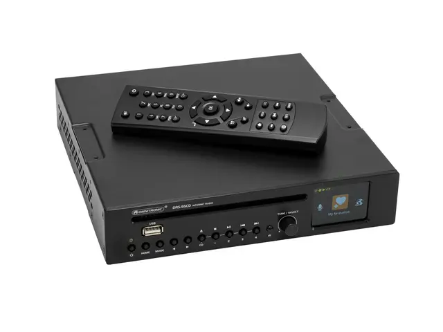 Omnitronic DRS-95CD Internet Radio with DAB+ and CD Player DRS-95CD