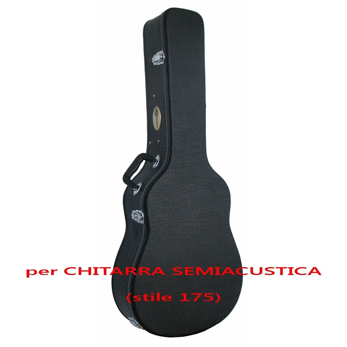Soundsation Estuche rígido SCEA75 para guitarra hueca (estilo 175) SCEA75