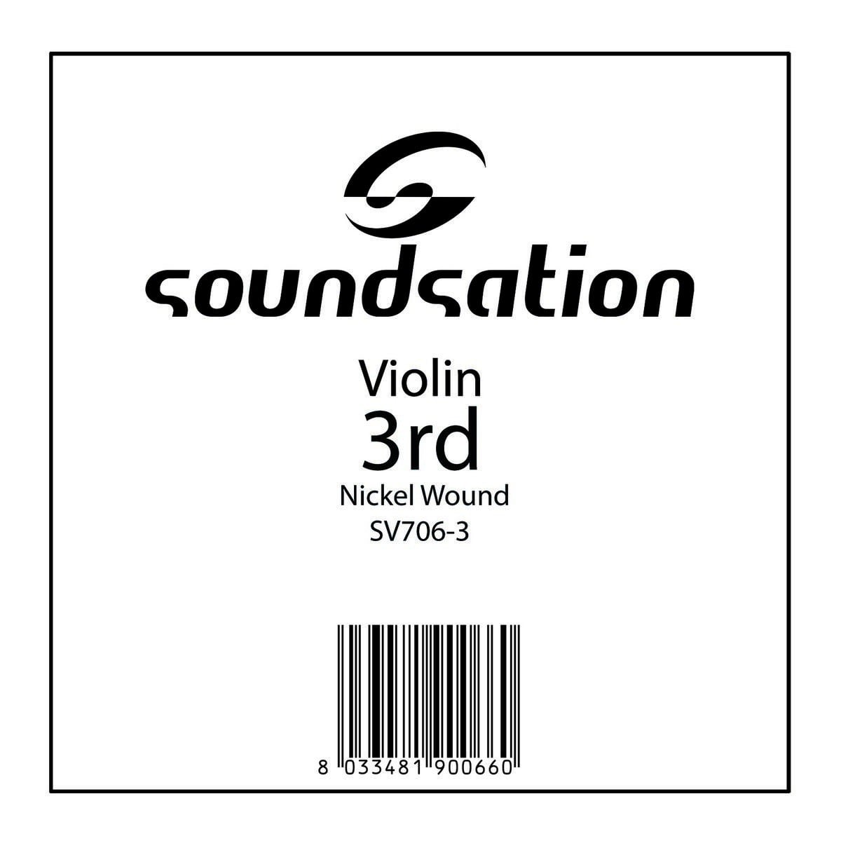Soundsation SV706-3 Cuerda de violín - Re SV706-3