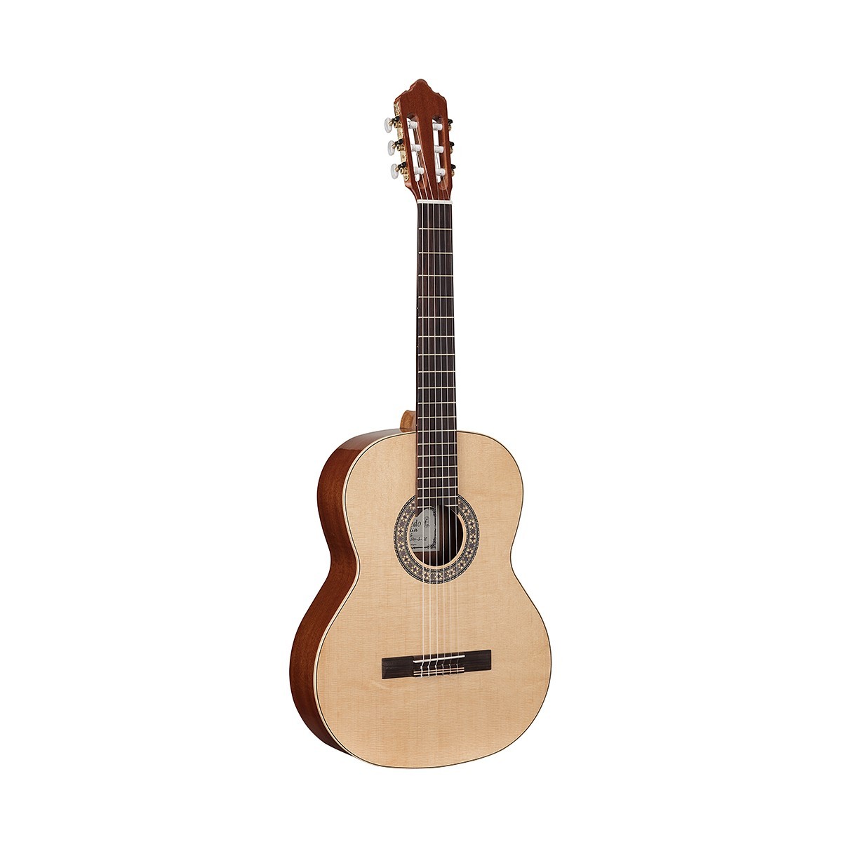 Soundsation Guitarra clásica JULIA 44SG con tapa de abeto macizo y acabado brilla JULIA 44SG