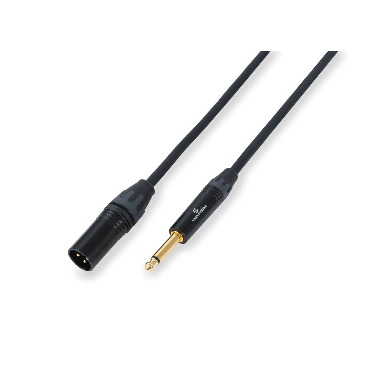 Soundsation Cable de micrófono balanceado Wiremaster WM-UXMJ05 XLR(M)-Jack de 6,3 WM-UXMJ05