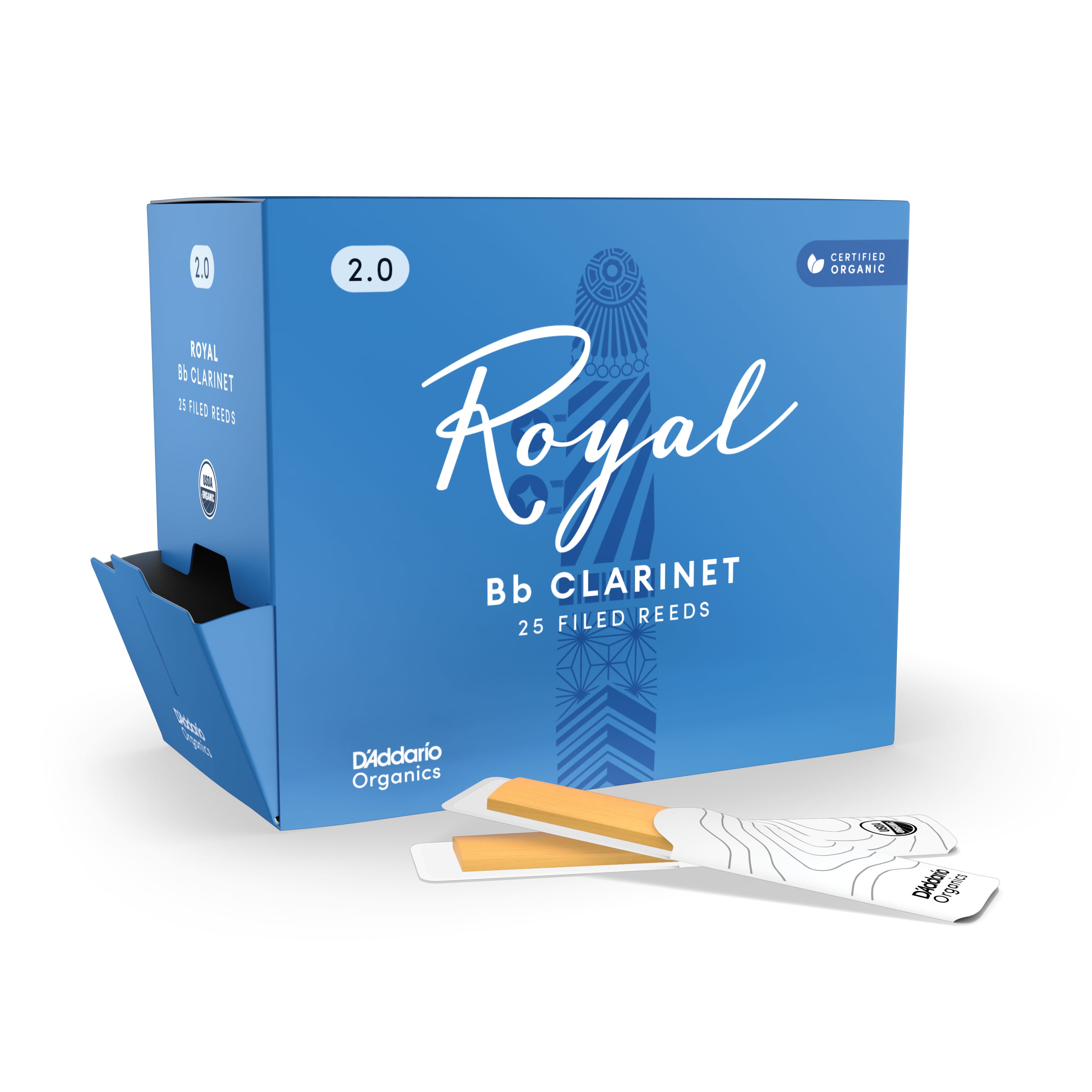 D´addario Royal Bb Clar B25, 2.0 RCB0120-B25