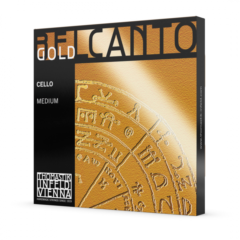 Thomastik Cuerda de cello Belcanto Gold 2ª Re Medium ACCCBCG2ª