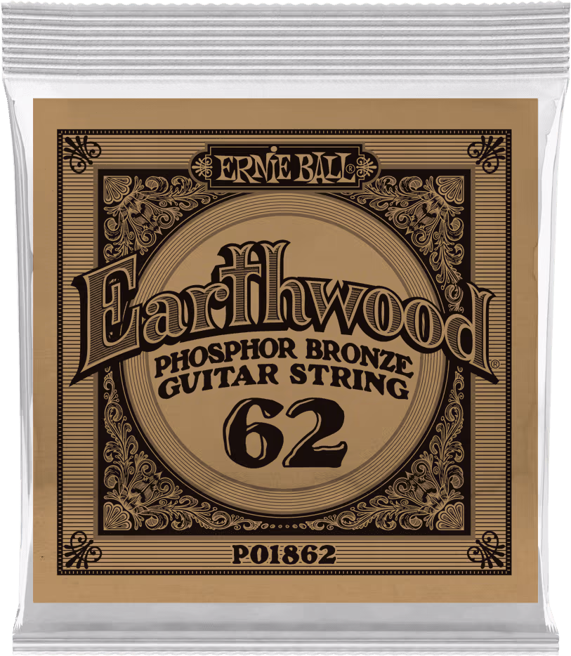 ERNIE BALL Cuerda Acústica Earthwood Phosphor/Bz .062 CEB1862