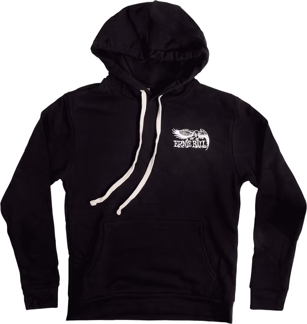 ERNIE BALL Sudadera Ernie Ball Eagle Fleece Negra - L YERN6002