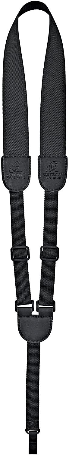 Ortega OUSHK-BK Correa para Ukelele Negro OUSHK-BK