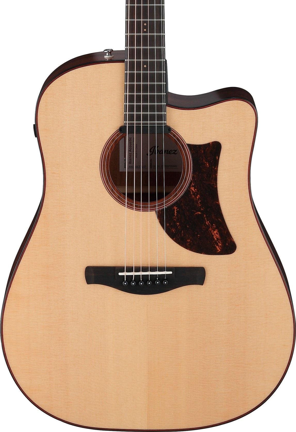 Ibanez AAD300CE LGS Guitarra Electroacústica Advanced Natural Low Gloss AAD300CE-LGS