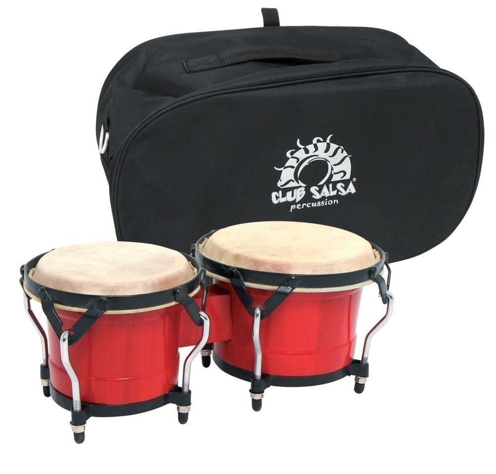 Gewa F826006 Bongo Club Salsa Rojo Vino F826006