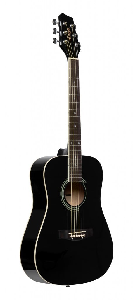 Stagg SA20D 3/4 Bk Guitarra Acustica Negra SA20D 3/4 Bk