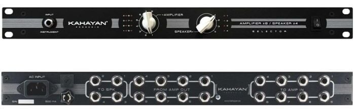 Kahayan Pro Audio 8×4 Selector Amp/Speaker 8×4 Selector Amp/Speaker – Sistema de ruteo para g