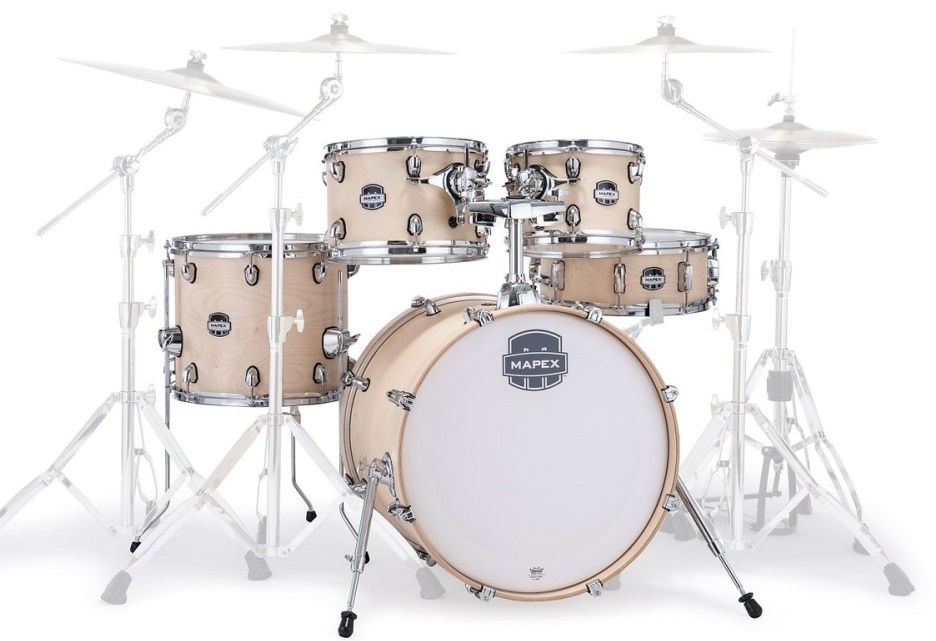 Mapex MM504SFNW Mars Maple Fusion Natural Satin Batería Acústica MM504SFNW