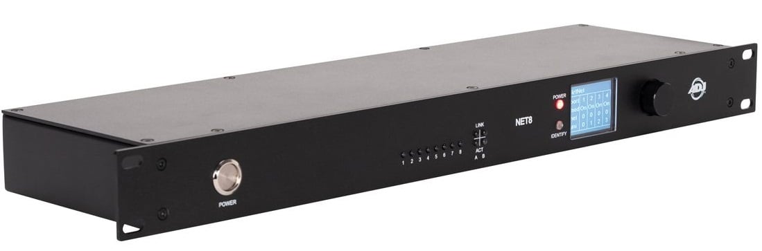 ADJ NET 8 Nodo Ethernet DMX NET 8