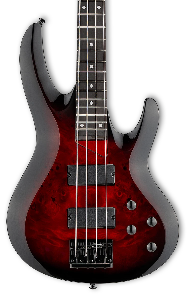 LTD B-204DX Red Burst Bajo Eléctrico B-204Dx Red Burst
