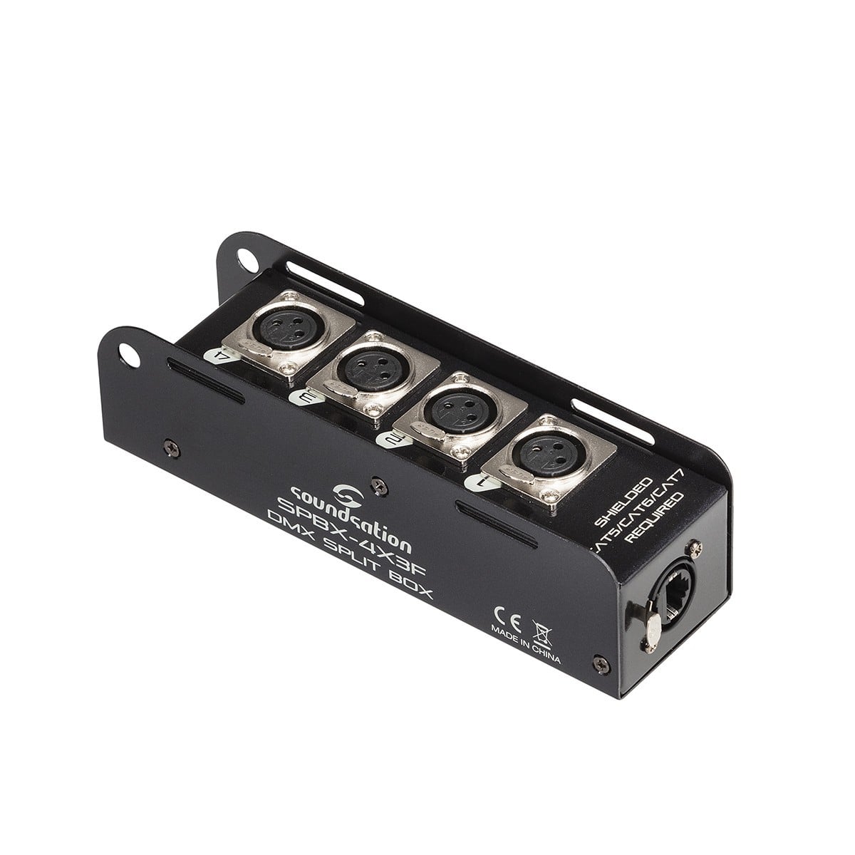 Soundsation SPBX-4X3F Caja divisora ??DMX RJ45 con sistema multicore de 4 canales SPBX-4X3F