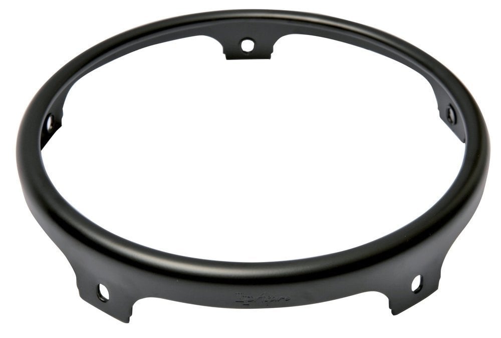 Latin Percussion 12\" Tumba | 6 Orificios Aro Conga Aspire EZ Curve Negro LPA427C