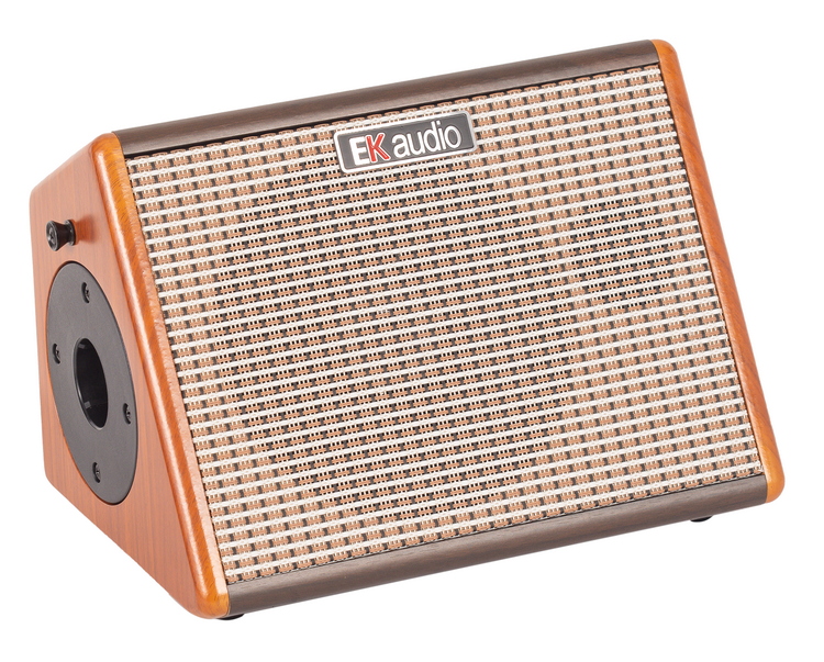 EK Audio Ag26A Amplificador Guitarra Acústica De 25W Con Batería Recargable AG26A