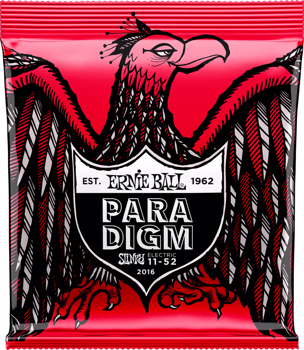ERNIE BALL Juego Eléctrica Paradigm Slinky Burly 11-52 CEB2016