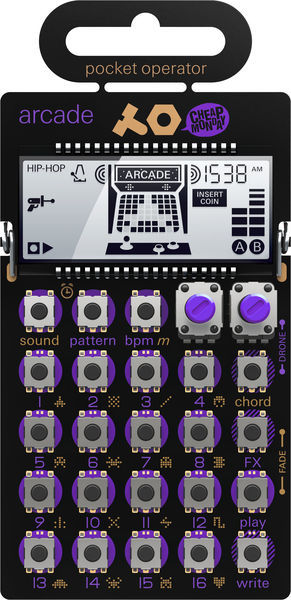 Teenage Engineering PO20 Arcade. Sintetizador PO20 Arcade