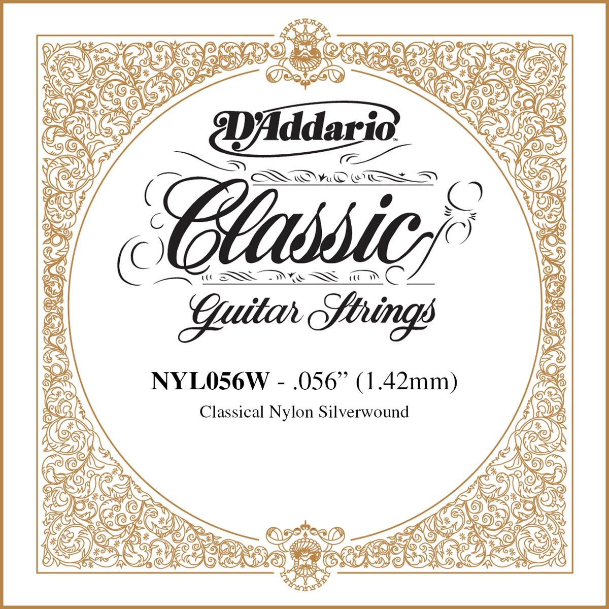 D´addario NYL056W Cuerda Suelta para Guitarra Española NYL056W
