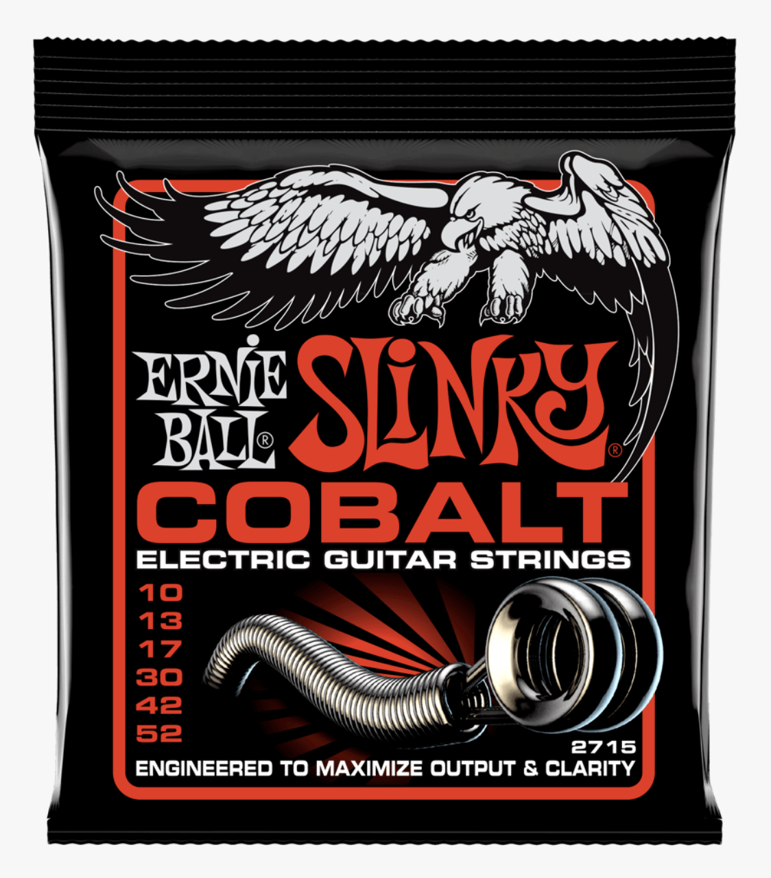 Ernie Ball 2715 S.Cobalt Heavy Bottom Cuerdas Para Guitarra Eléctrica 10-52 2715