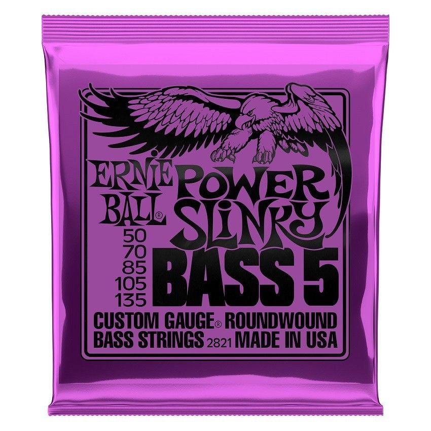 Ernie Ball 2821 Slinky Cuerdas Para Bajo 50-135 P 2821